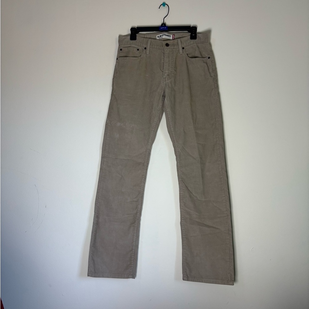 Levi's Men's Corduroy Pants in Light Brown